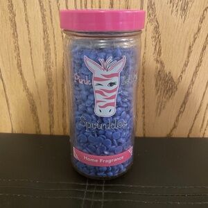 Pink Zebra scented sprinkles